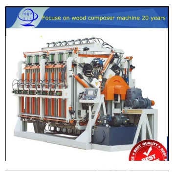 Four Sides Wood Rotary Hydraulic Pressing Jointer Machine for Lumber Core Board/ Construction Plywood Woodwork